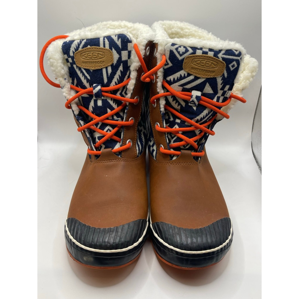 Keen Elsa Waterproof Winter Boots Womens US 11 Fleece Lined Snow Hiking - Picture 4 of 8